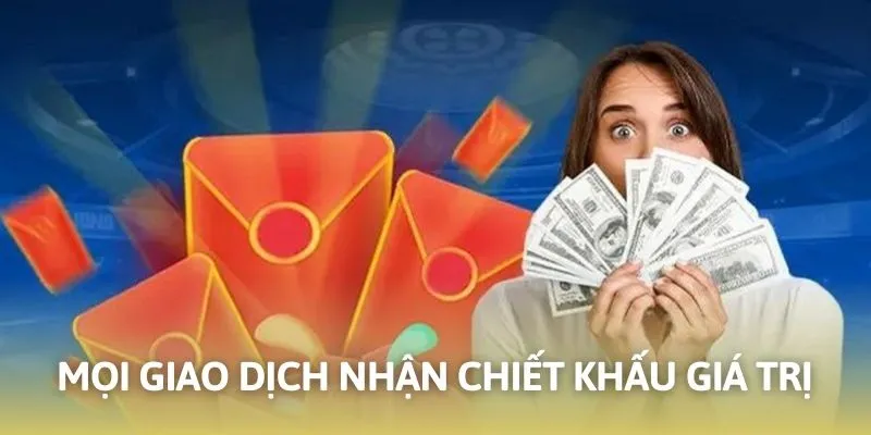 Chiết khấu minh bạch áp dụng cho mọi giao dịch thành công